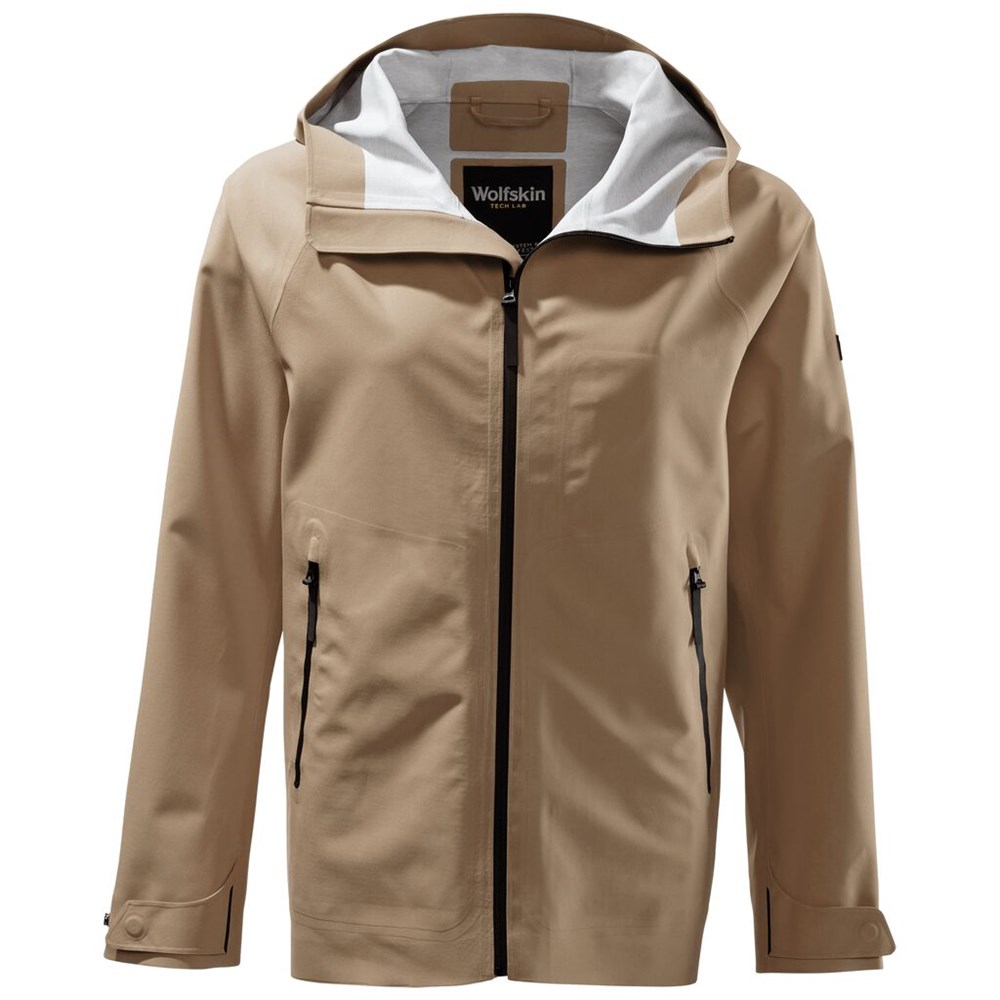 Chaqueta Impermeable Jack Wolfskin Stormshell Mujer Marrom | KC4781629