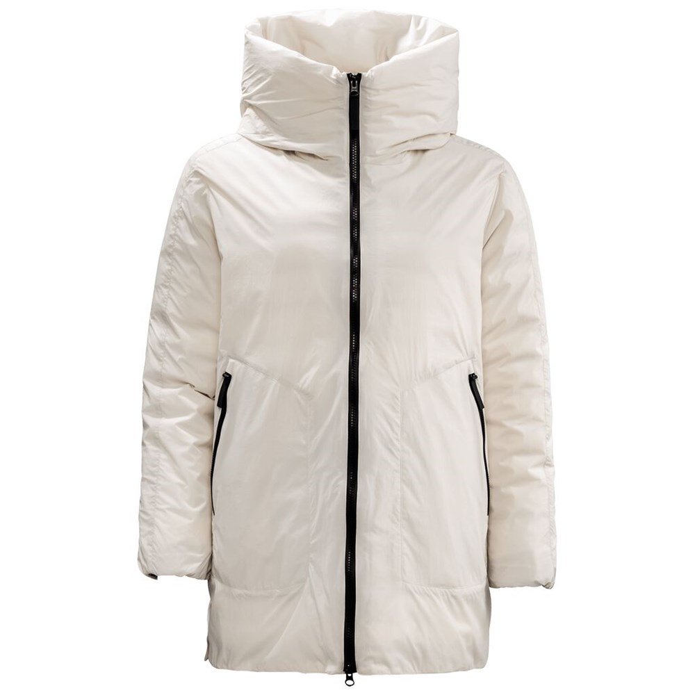 Chaqueta Impermeable Jack Wolfskin Tokyo Cape Mujer Blancos | GC8904627