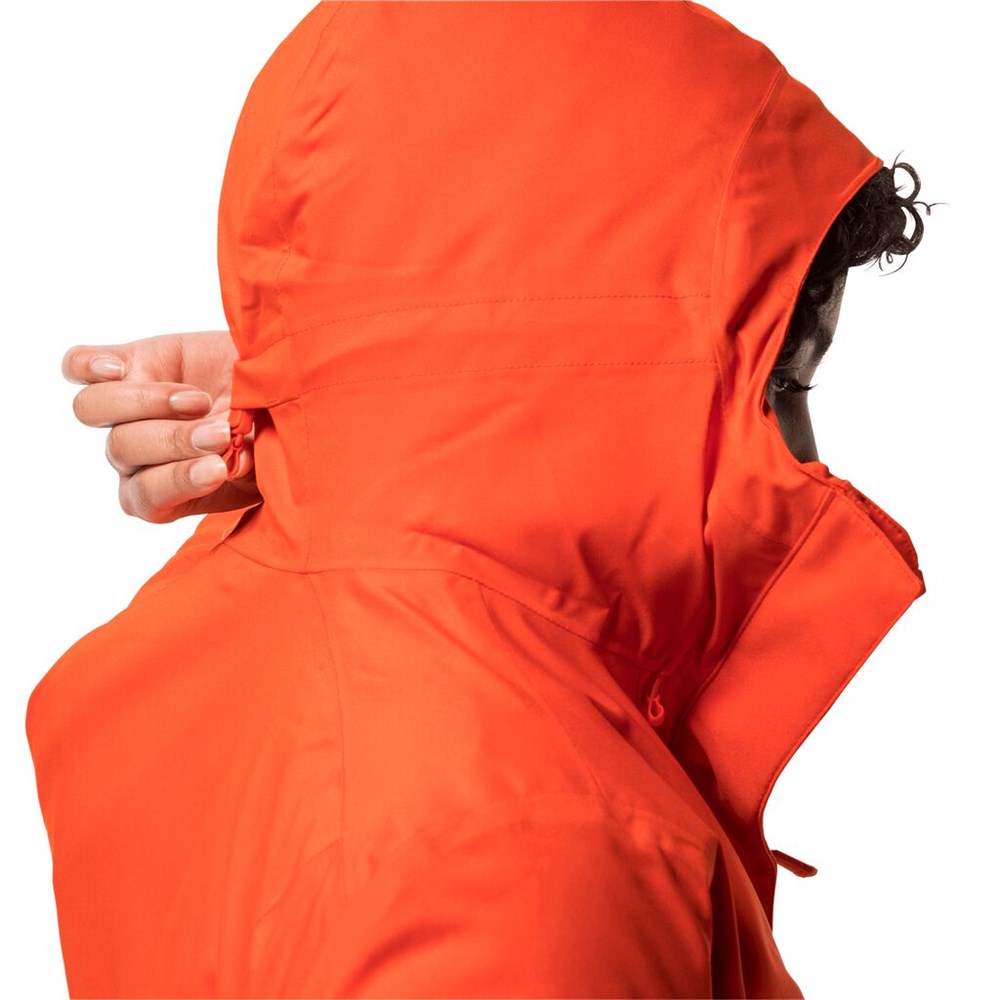 Chaqueta Impermeable Jack Wolfskin Troposphere Mujer Rojos | XG3897620