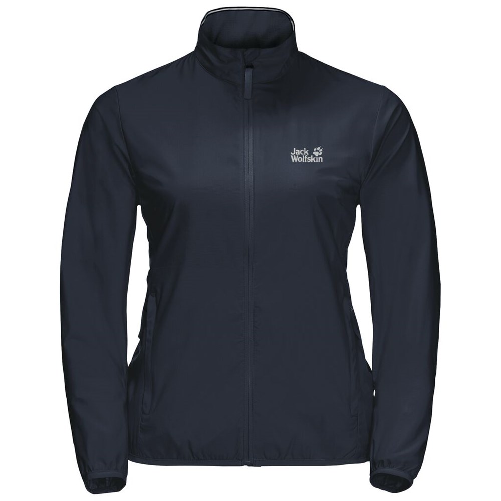 Chaqueta Softshell Jack Wolfskin Jwp Wind Mujer Azules | DW6589431