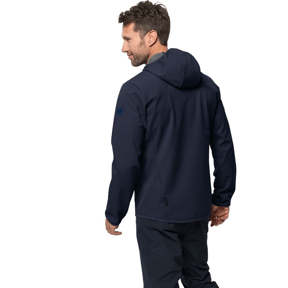 Chaqueta Softshell Jack Wolfskin Northern Point Hombre Azules | WY2071456