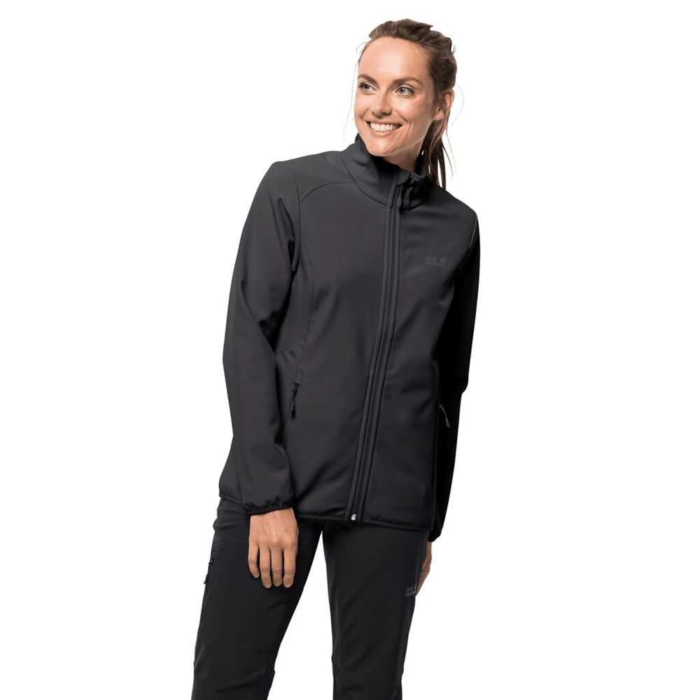 Chaqueta Softshell Jack Wolfskin Northern Pass Mujer Negros | DJ6435270