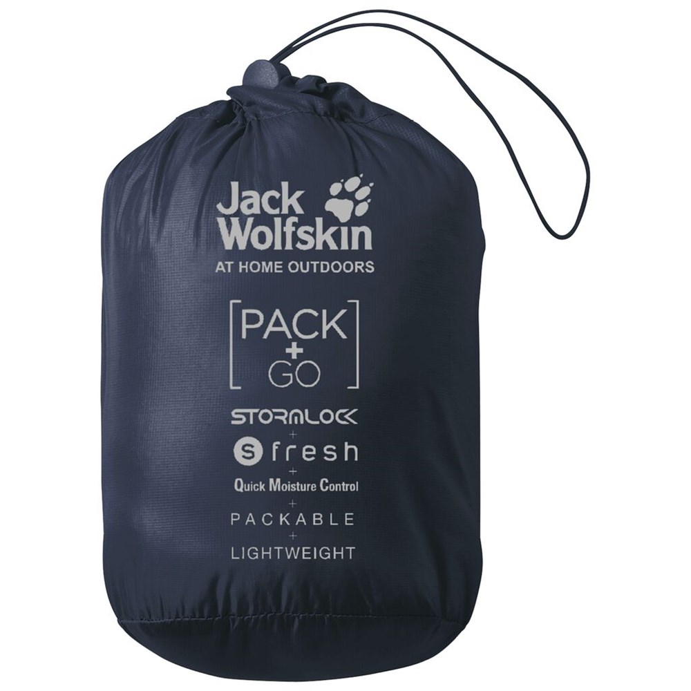 Chaqueta cortavientos Jack Wolfskin Jwp Breather Mujer Azules | IN4365718