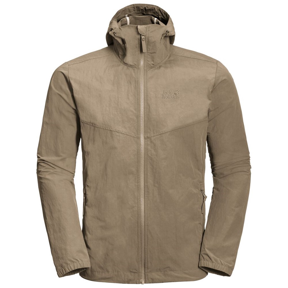 Chaqueta de otoño Jack Wolfskin Lakeside Hombre Marrom | TS8046132