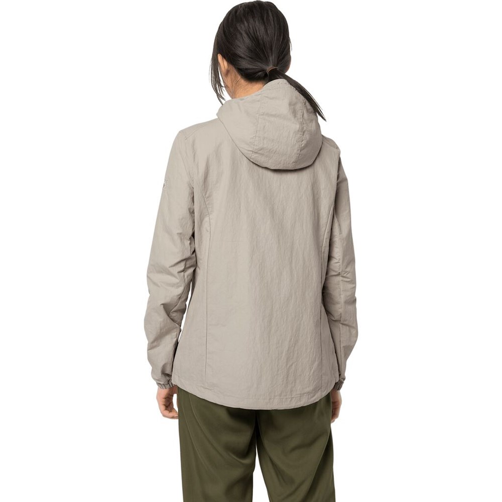 Chaqueta de otoño Jack Wolfskin Lakeside Mujer Grises | OJ0217348