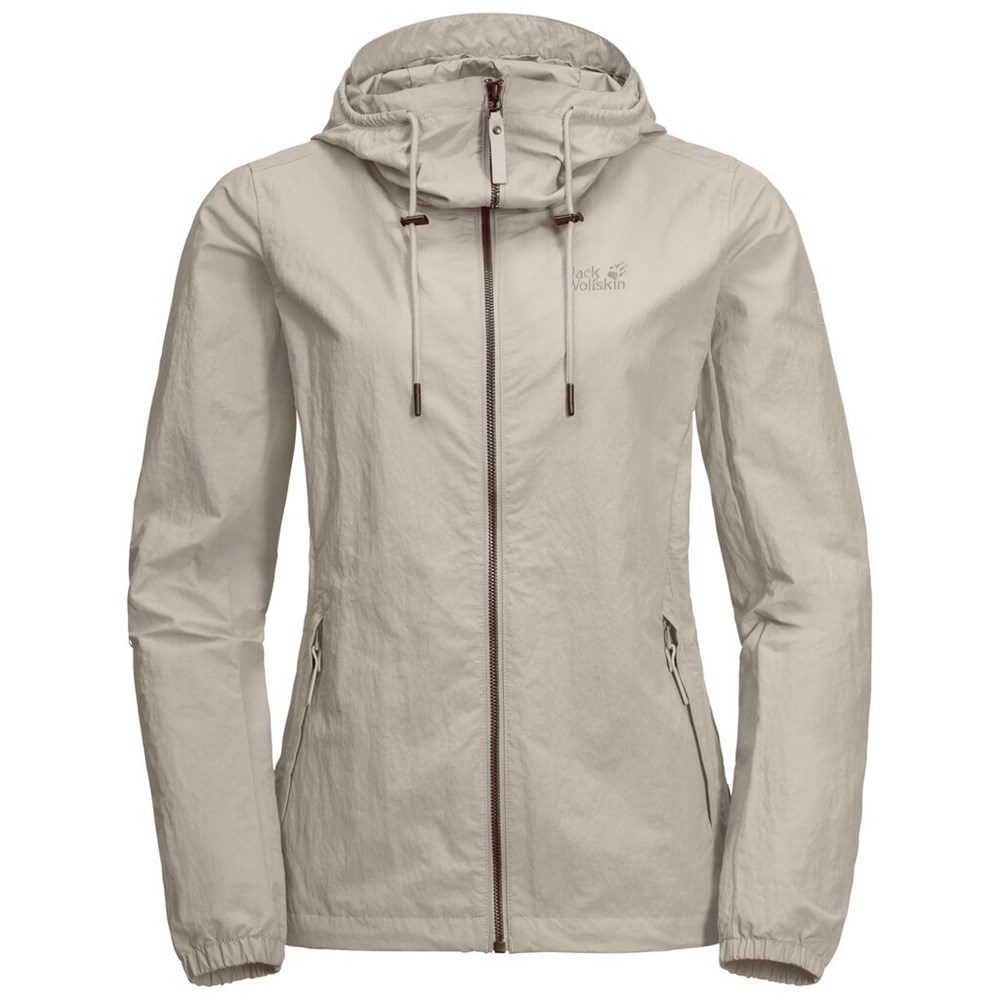 Chaqueta de otoño Jack Wolfskin Lakeside Mujer Grises | OJ0217348