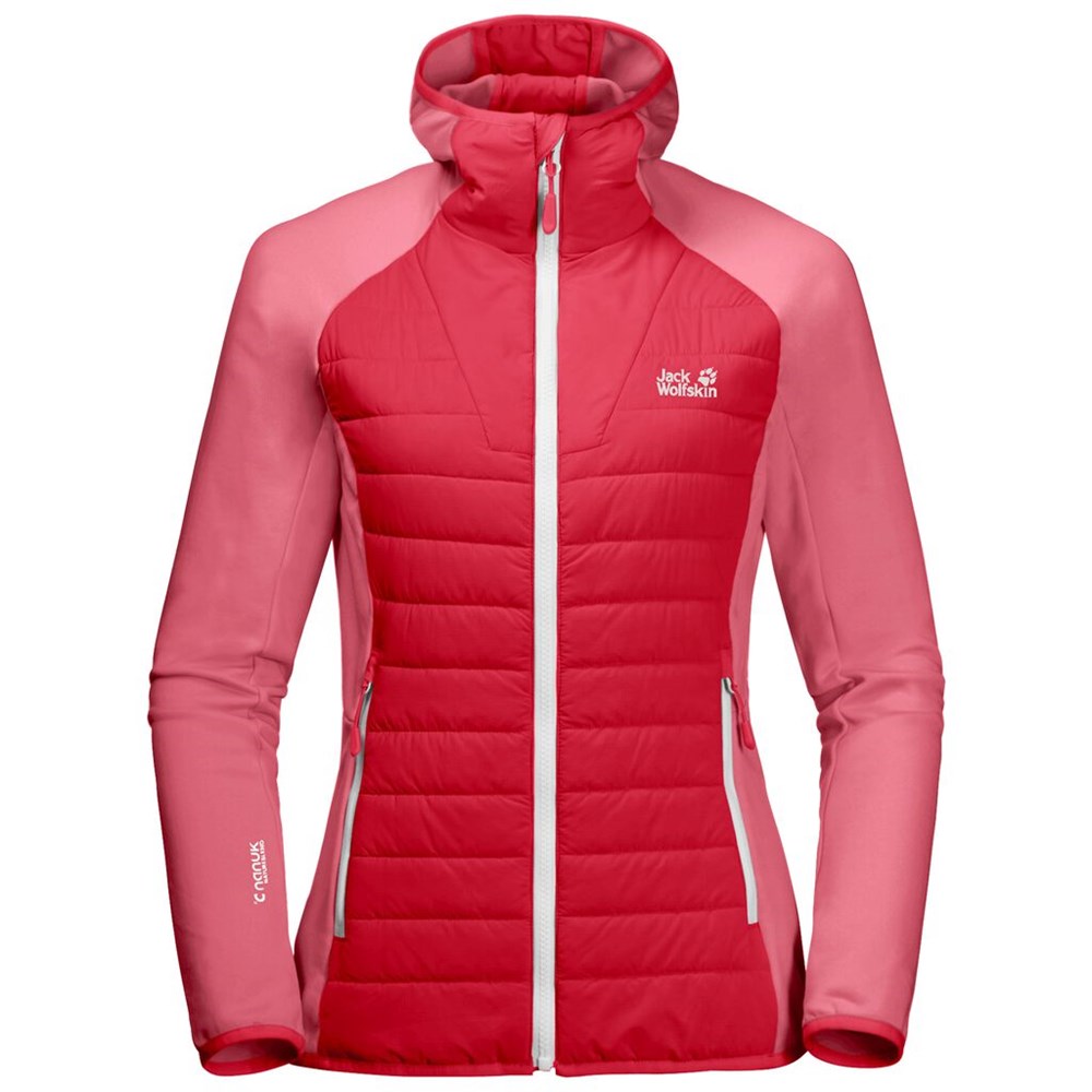 Chaqueta deportiva Jack Wolfskin Crossing Peak Mujer Rojos | EM0416928