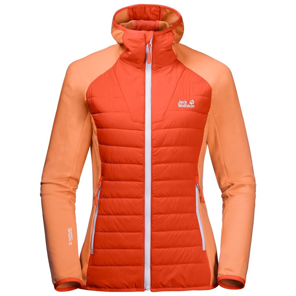 Chaqueta deportiva Jack Wolfskin Crossing Peak Mujer Rojos | KJ3571624