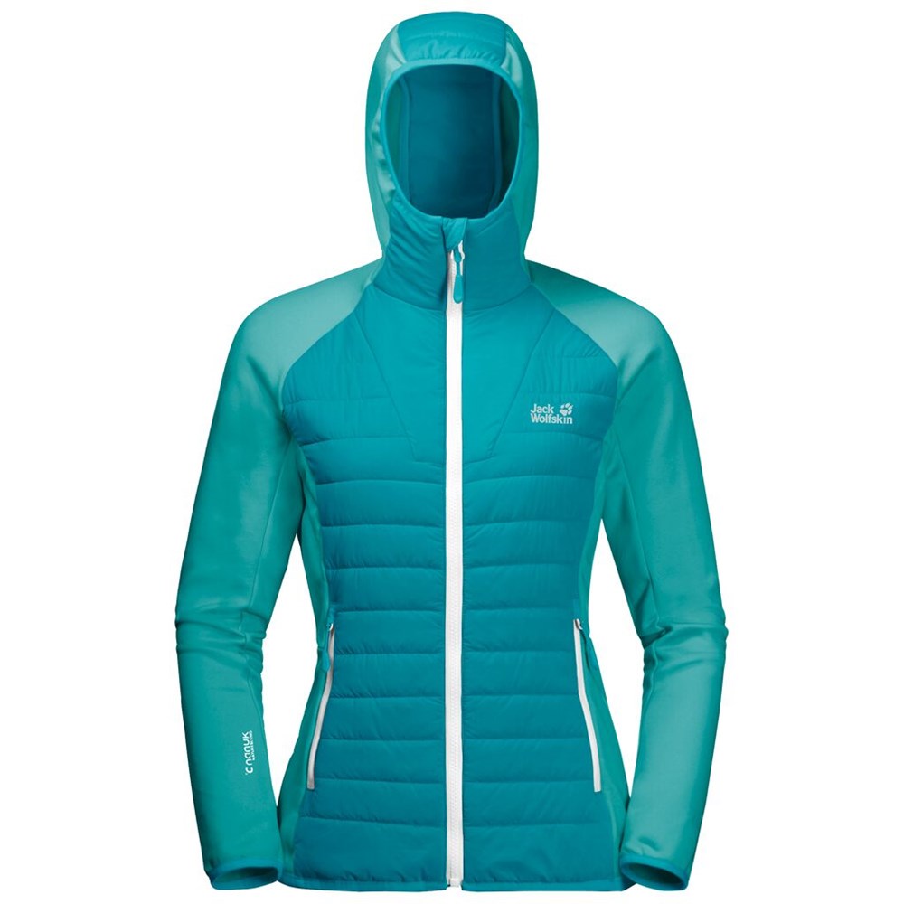 Chaqueta deportiva Jack Wolfskin Crossing Peak Mujer Azules Oscuro | SL3824915