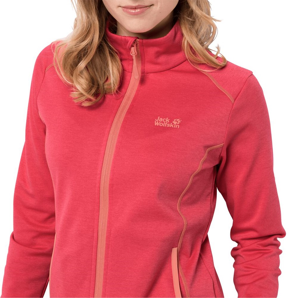 Chaqueta deportiva Jack Wolfskin Horizon Mujer Rojos | ZP2937165