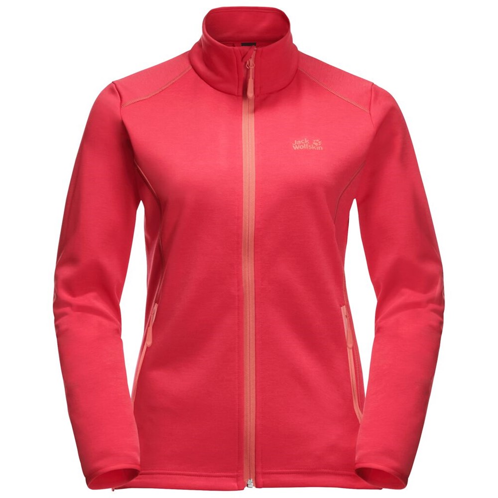 Chaqueta deportiva Jack Wolfskin Horizon Mujer Rojos | ZP2937165