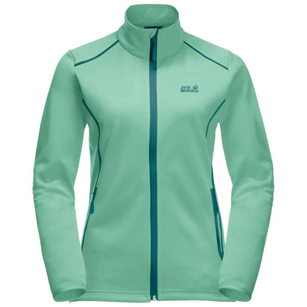 Chaqueta deportiva Jack Wolfskin Horizon Mujer Verdes | EP1320986