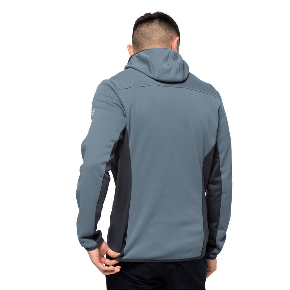 Chaqueta deportiva Jack Wolfskin Kiewa Prime Hombre Grises | IL3728146