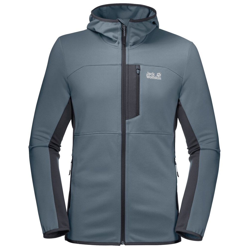 Chaqueta deportiva Jack Wolfskin Kiewa Prime Hombre Grises | IL3728146