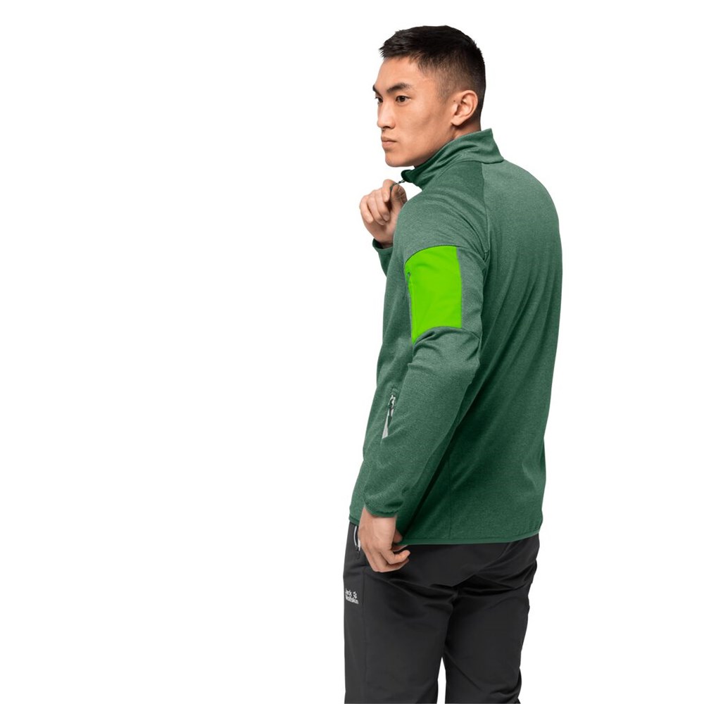 Chaqueta deportiva Jack Wolfskin Milford Hombre Verde Oliva | VS3195780