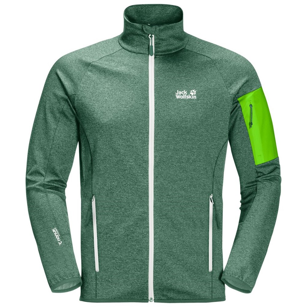 Chaqueta deportiva Jack Wolfskin Milford Hombre Verde Oliva | VS3195780