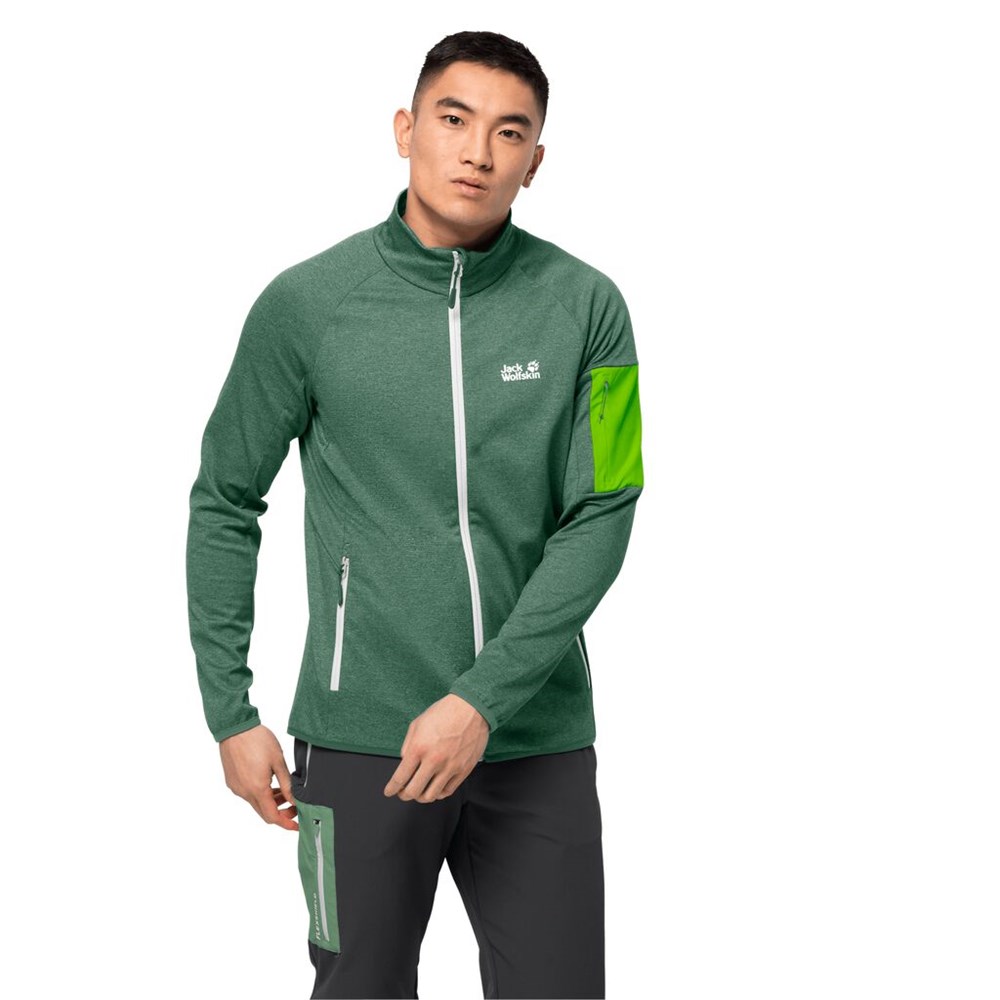 Chaqueta deportiva Jack Wolfskin Milford Hombre Verde Oliva | VS3195780