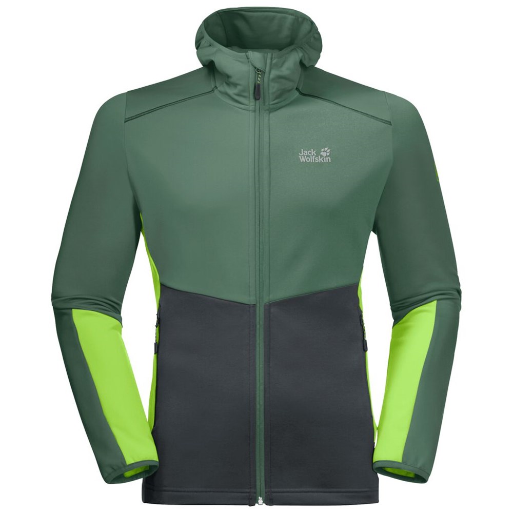 Chaqueta deportiva Jack Wolfskin Mount Isa Hombre Verde Oliva | FH8532716