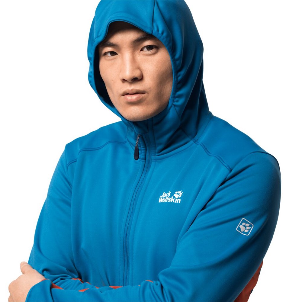 Chaqueta deportiva Jack Wolfskin Mount Isa Hombre Azules | IR6741598