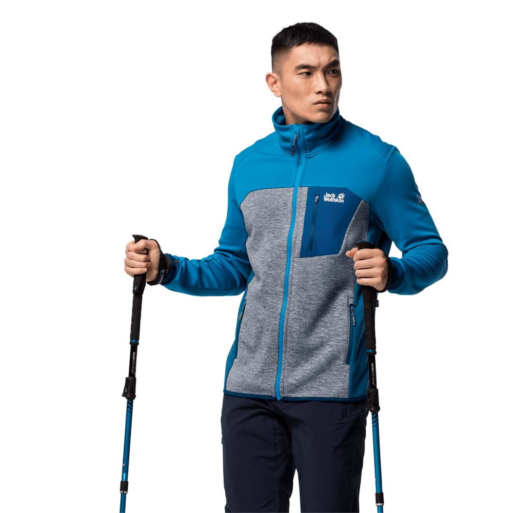 Chaqueta deportiva Jack Wolfskin Sky Peak Hombre Azules | XD8521634