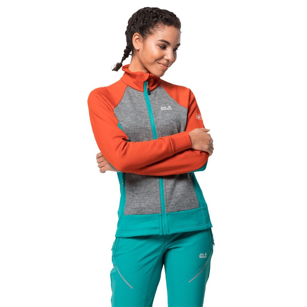 Chaqueta deportiva Jack Wolfskin Sky Peak Mujer Rojos | GF8236509