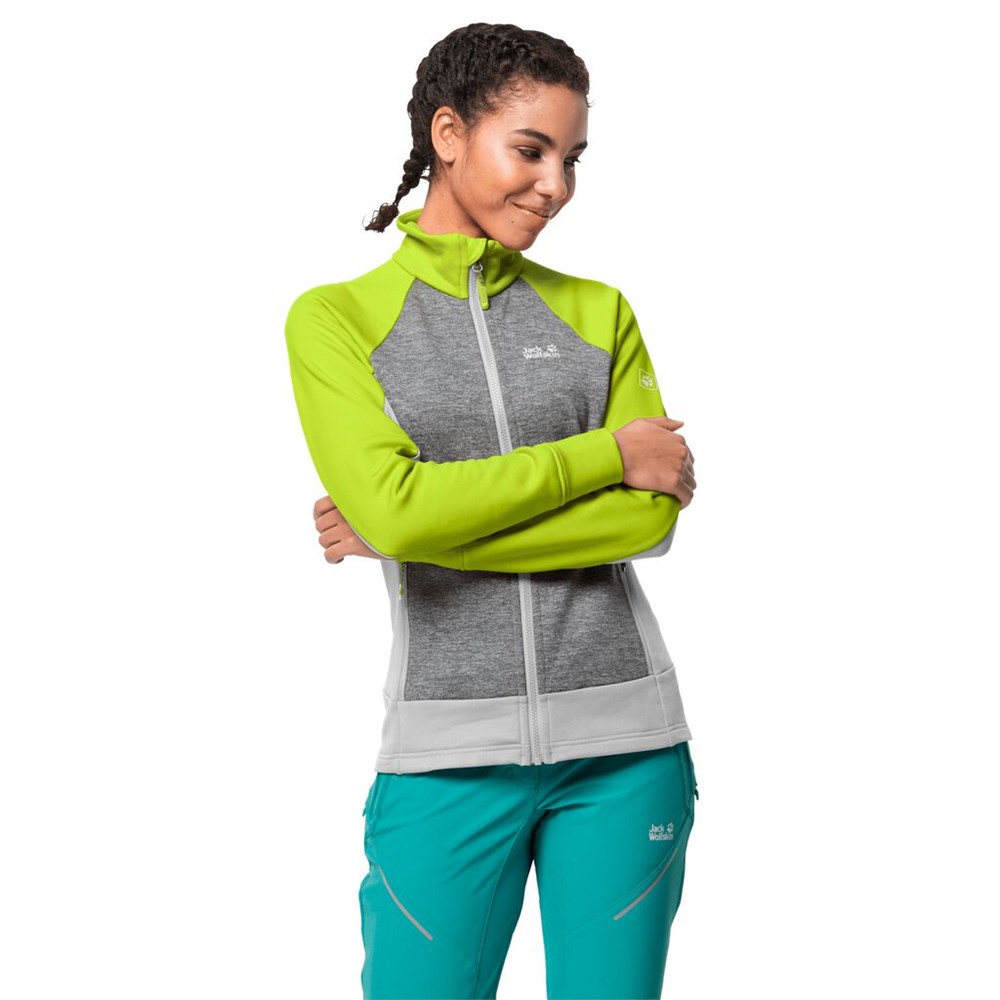 Chaqueta deportiva Jack Wolfskin Sky Peak Mujer Verdes Claro | UT5768432