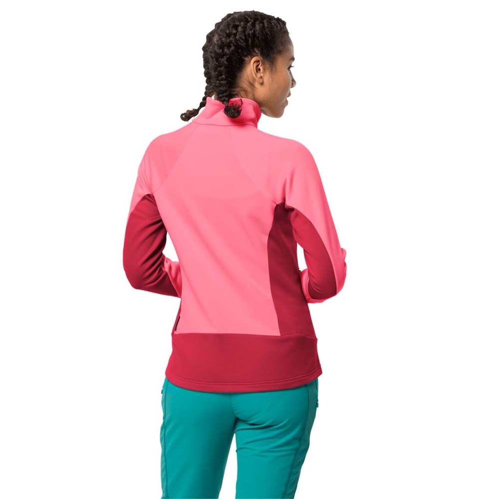 Chaqueta deportiva Jack Wolfskin Sky Peak Mujer Coral Rosas | XB6279034