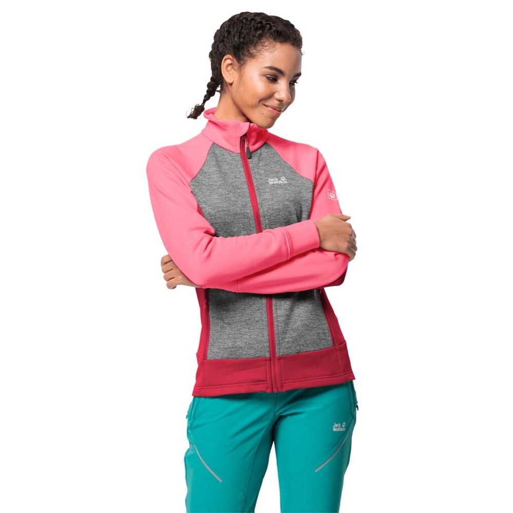 Chaqueta deportiva Jack Wolfskin Sky Peak Mujer Coral Rosas | XB6279034