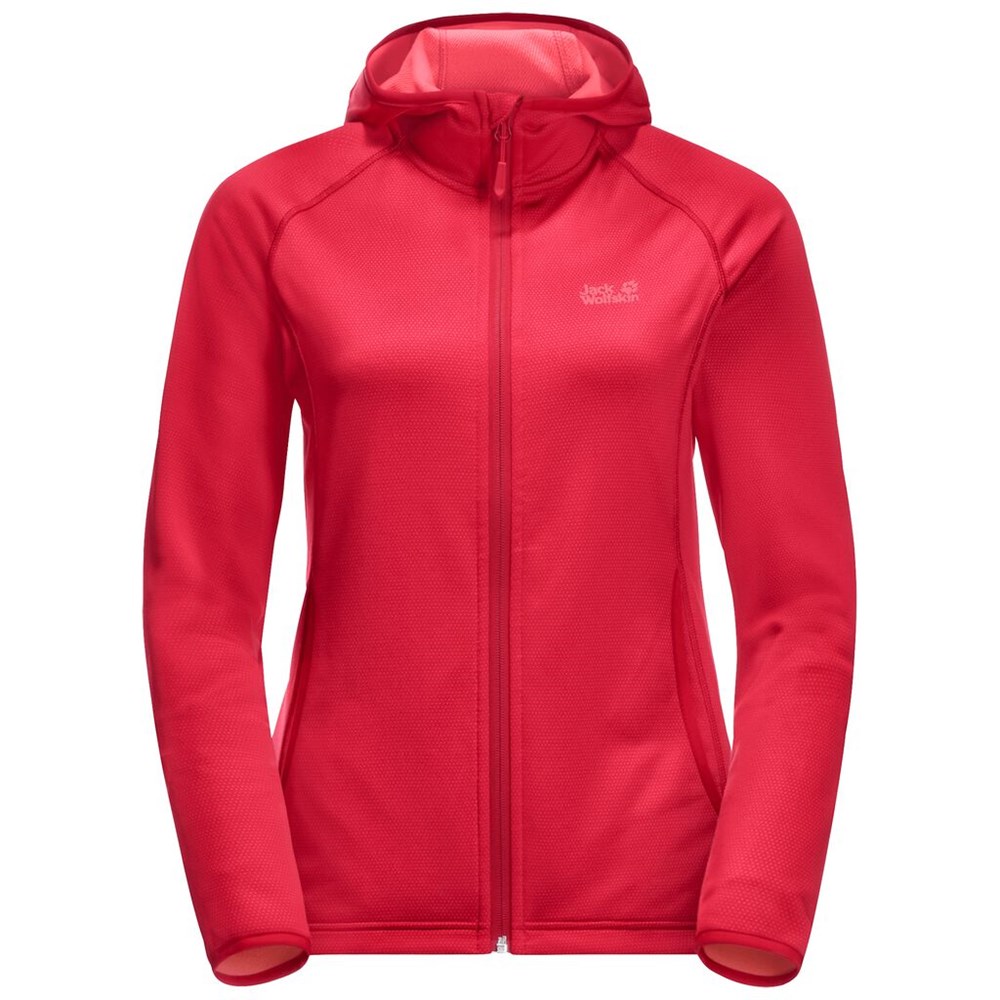 Chaqueta deportiva Jack Wolfskin Star Mujer Rojos | HN7103694