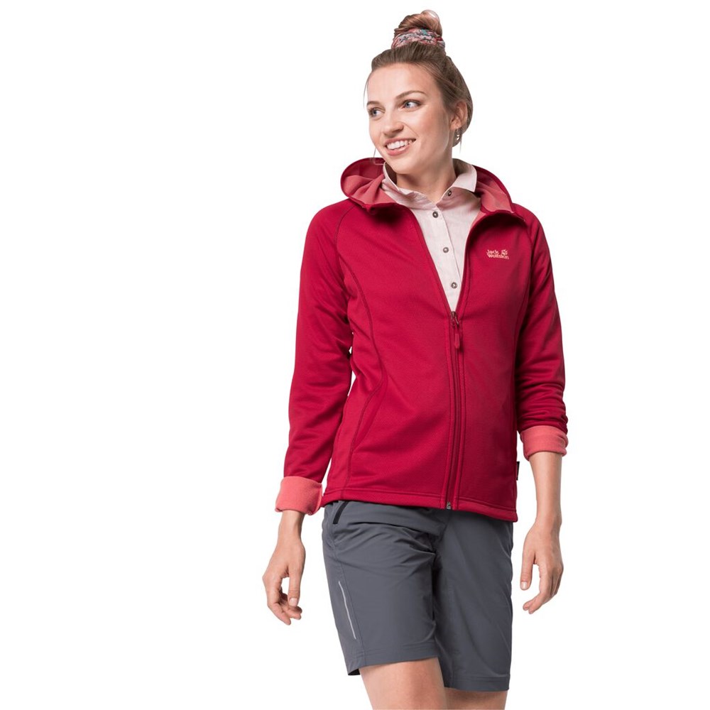 Chaqueta deportiva Jack Wolfskin Star Mujer Rojos Oscuro | CL7390482