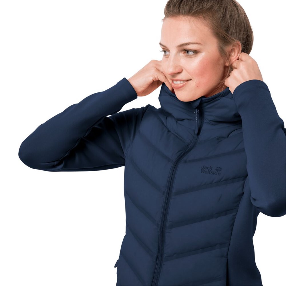 Chaqueta deportiva Jack Wolfskin Tasman Mujer Azules Oscuro | IH4751869