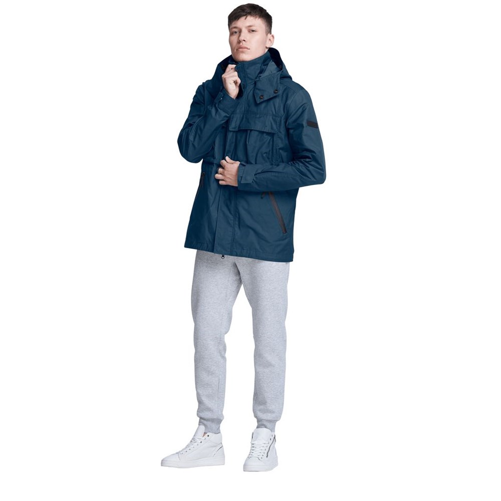 Chaqueta hardshell Jack Wolfskin The Utility Hombre Azul Marino Azules | VS6497321