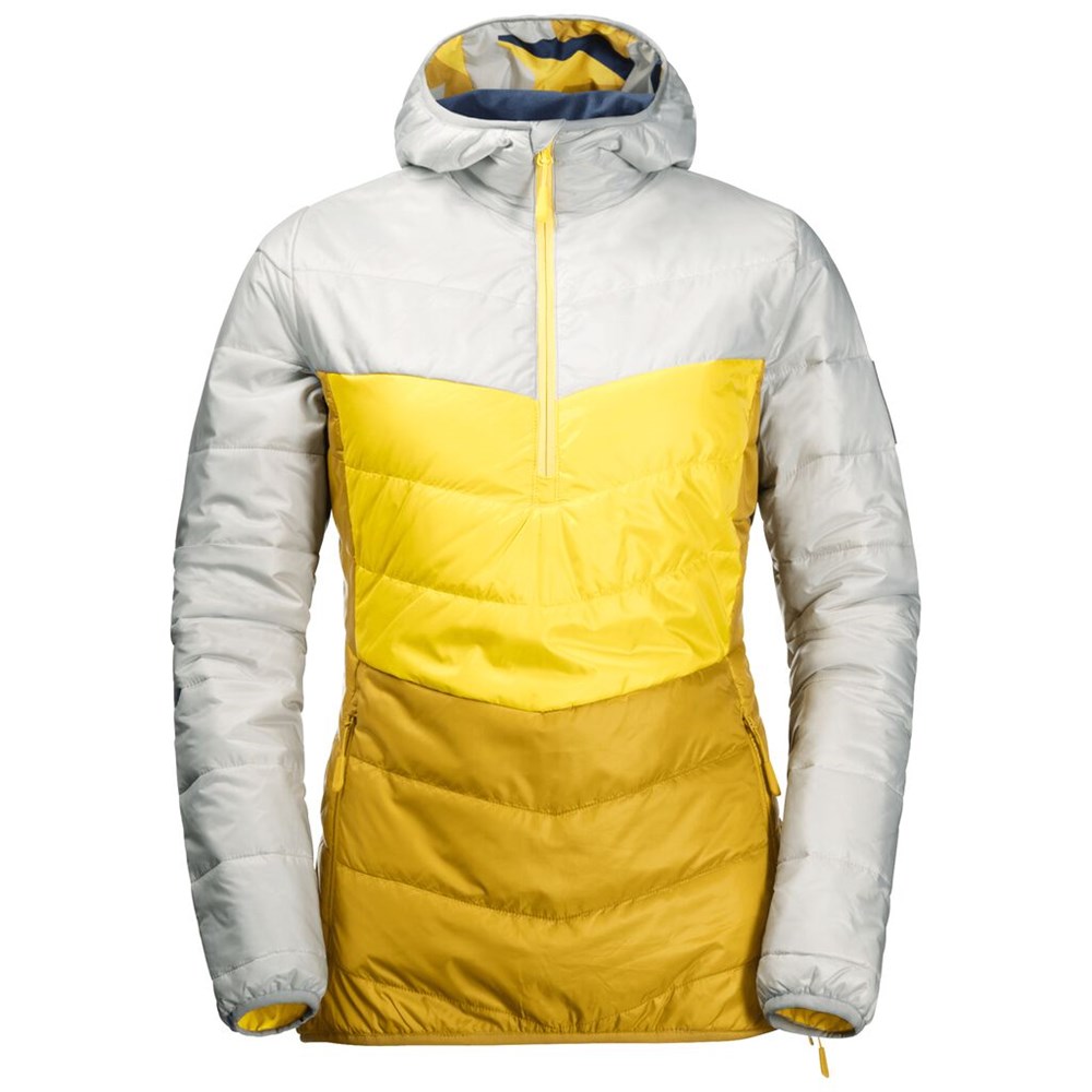 Chaquetas Aislantes Jack Wolfskin 365 Flash Overhead Mujer Grises | TU4561897