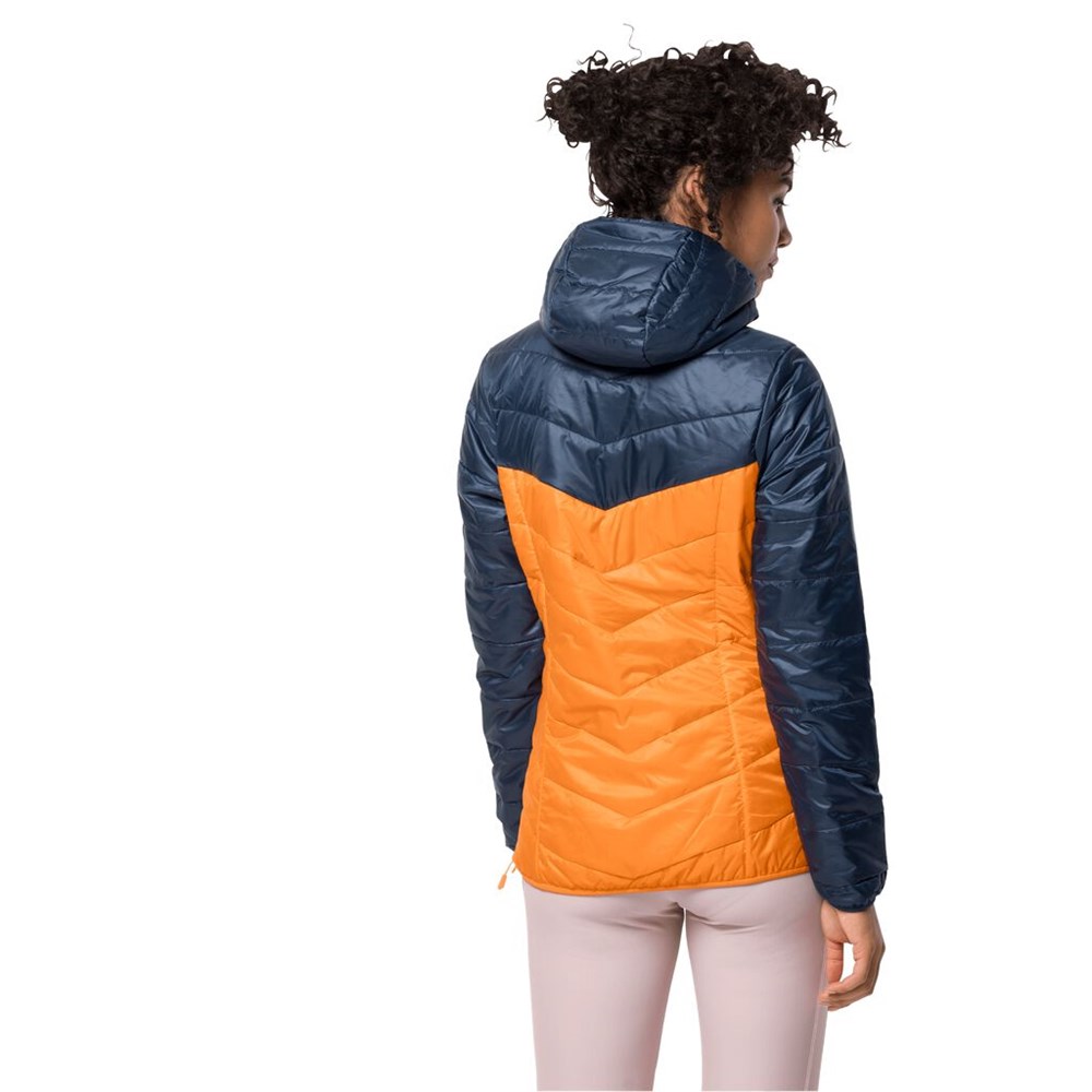 Chaquetas Aislantes Jack Wolfskin 365 Flash Overhead Mujer Azules Oscuro | IT4165370