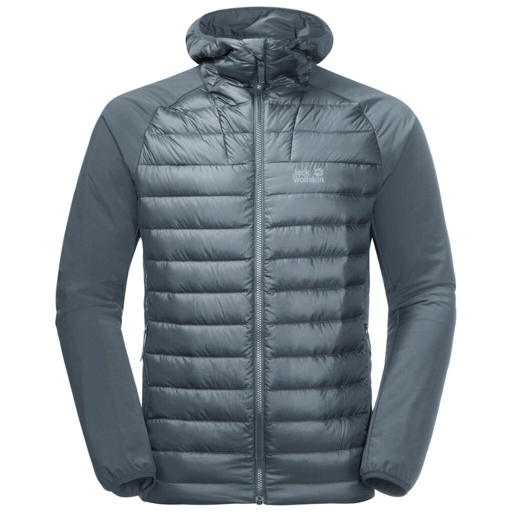 Chaquetas Aislantes Jack Wolfskin Jwp Hybrid Hombre Grises | QR8245931