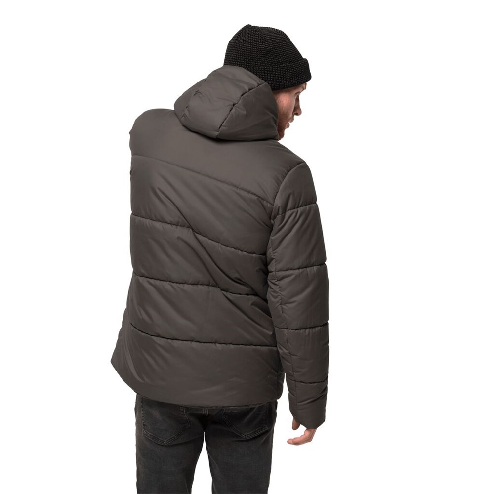 Chaquetas Aislantes Jack Wolfskin Kyoto Hombre Grises Marrom | JO5309846