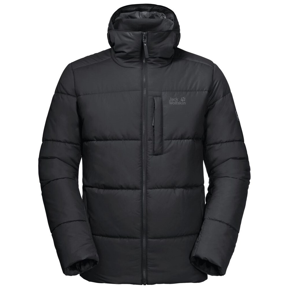 Chaquetas Aislantes Jack Wolfskin Kyoto Hombre Negros | DZ6072549