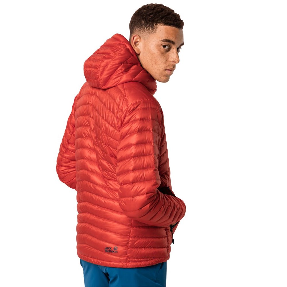 Chaquetas Aislantes Jack Wolfskin Mountain Hombre Naranjas Rojos | PN5046198