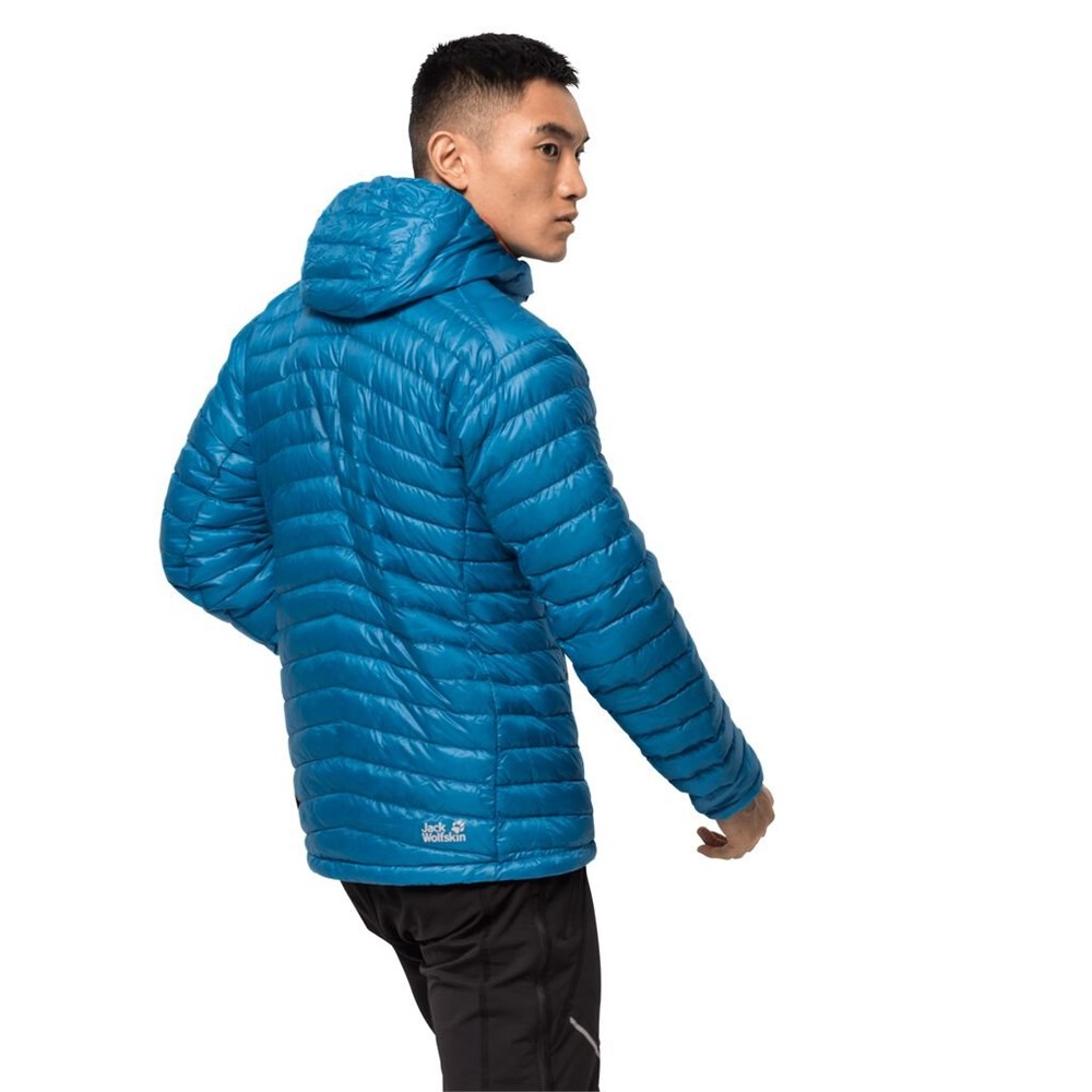 Chaquetas Aislantes Jack Wolfskin Mountain Hombre Azules | KJ3519420