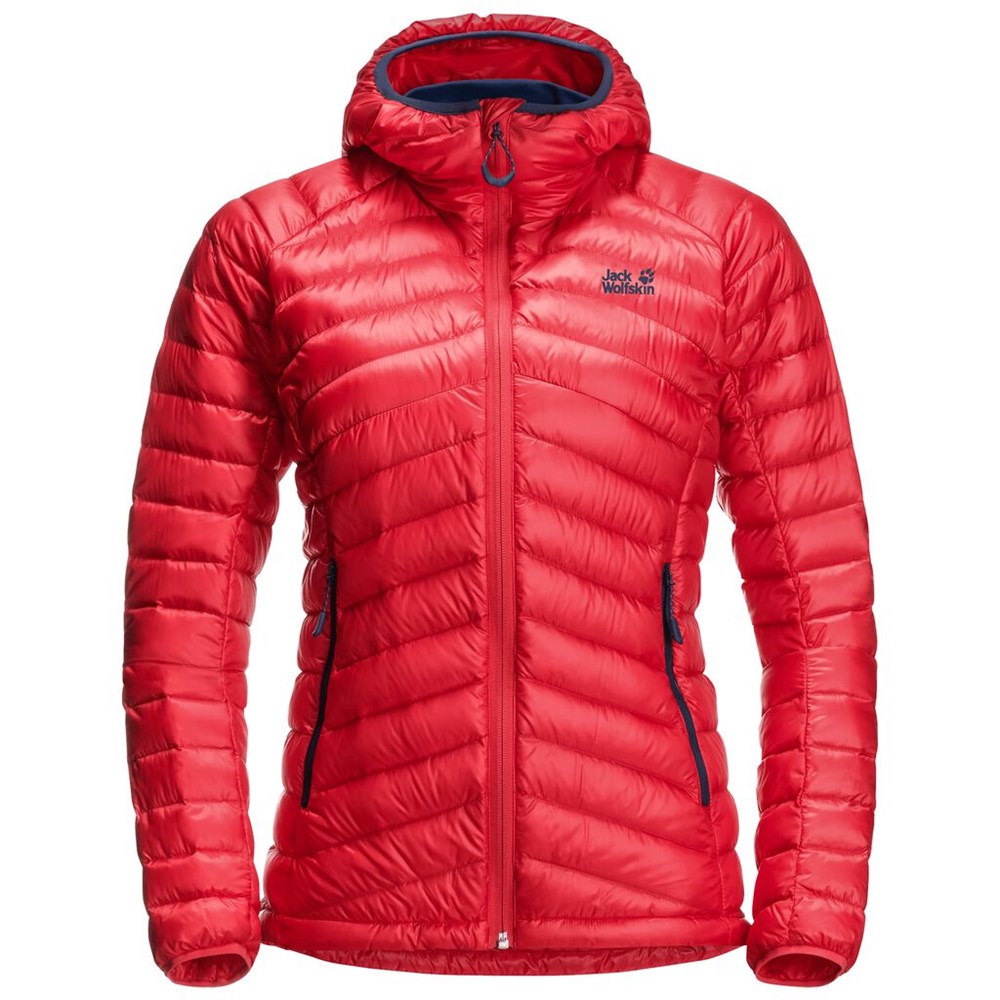 Chaquetas Aislantes Jack Wolfskin Mountain Mujer Rojos | TH4192735