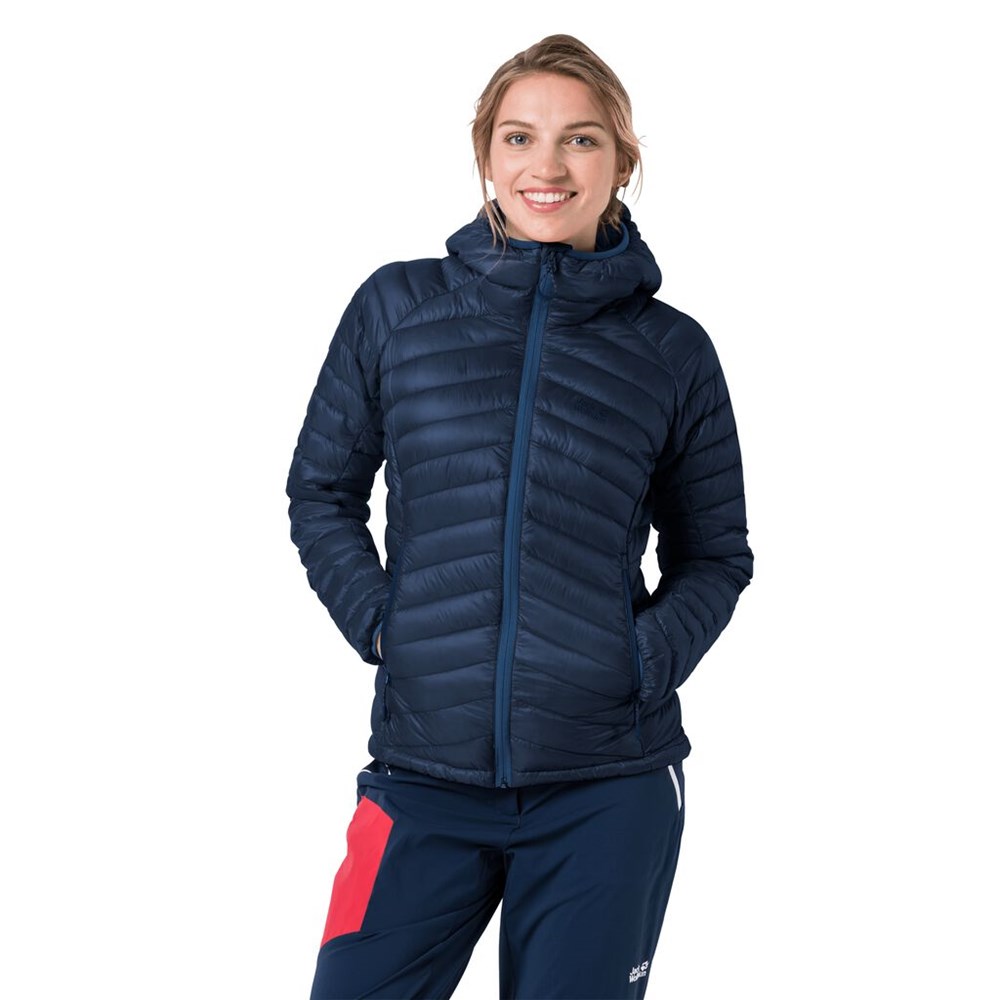 Chaquetas Aislantes Jack Wolfskin Mountain Mujer Azules Oscuro | JK9530278