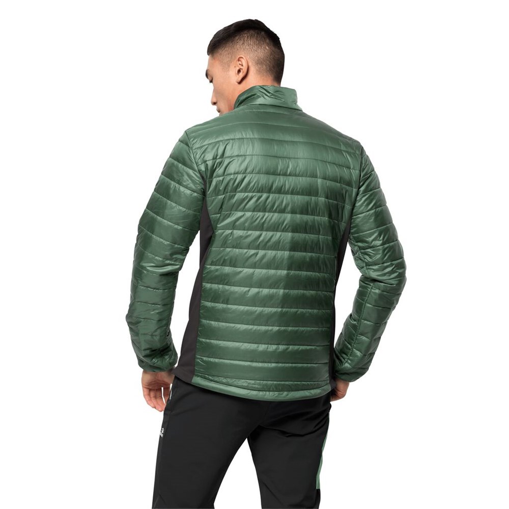 Chaquetas Aislantes Jack Wolfskin Routeburn Hombre Verde Oliva | TA2168054