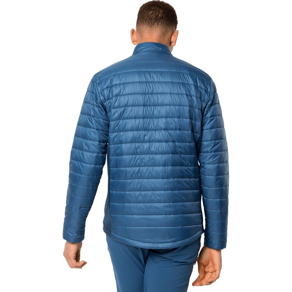 Chaquetas Aislantes Jack Wolfskin Routeburn Hombre Azules Azules | SU6143295