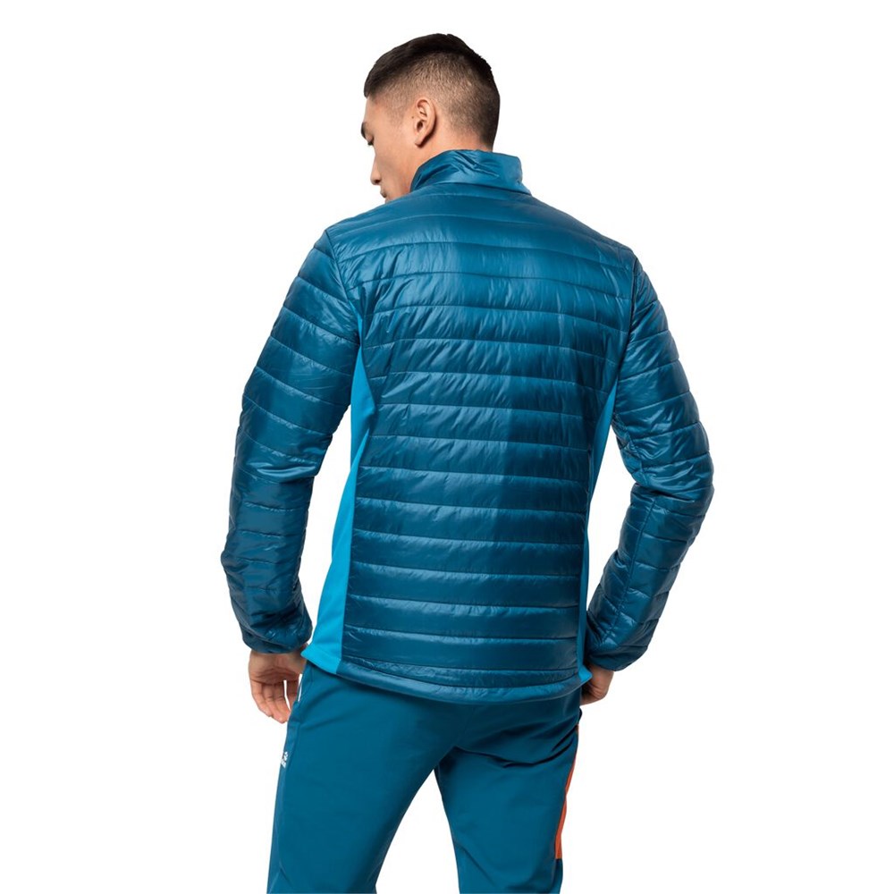 Chaquetas Aislantes Jack Wolfskin Routeburn Hombre Azules | UW9850614