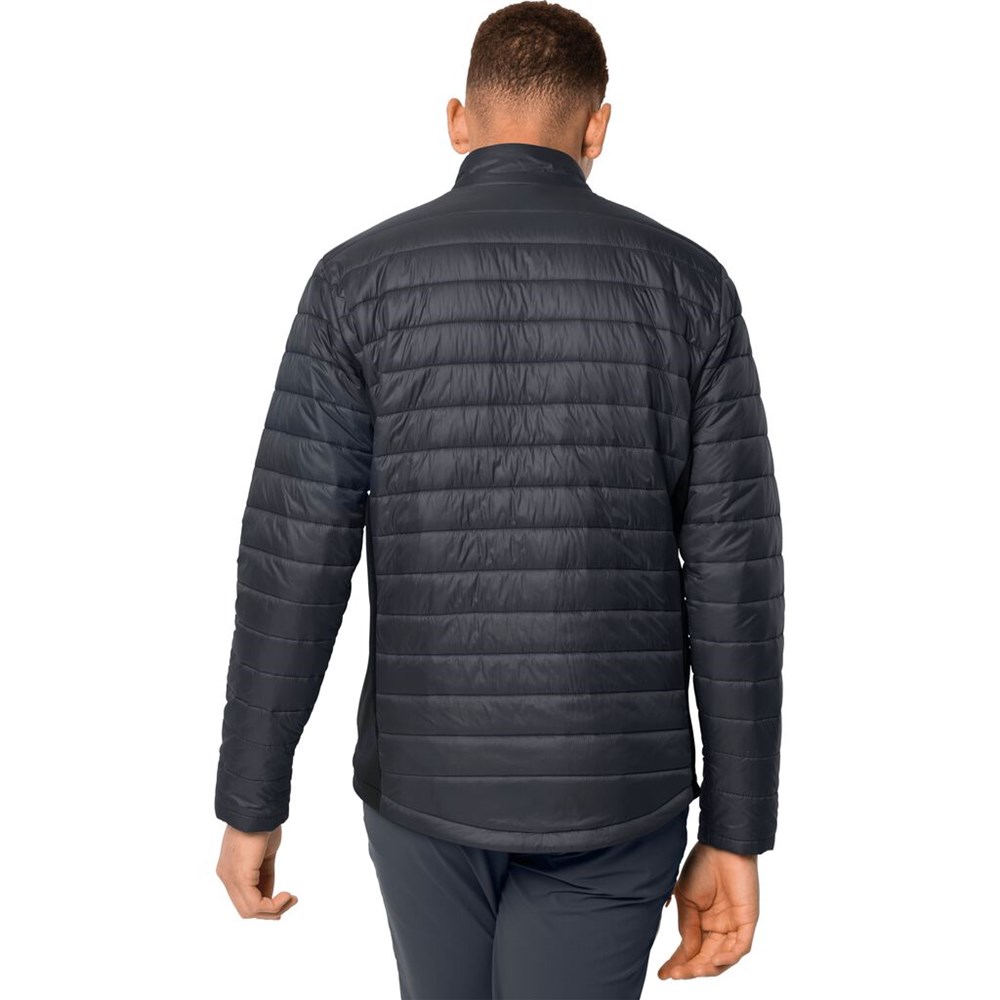 Chaquetas Aislantes Jack Wolfskin Routeburn Hombre Anthracite | VQ1598207