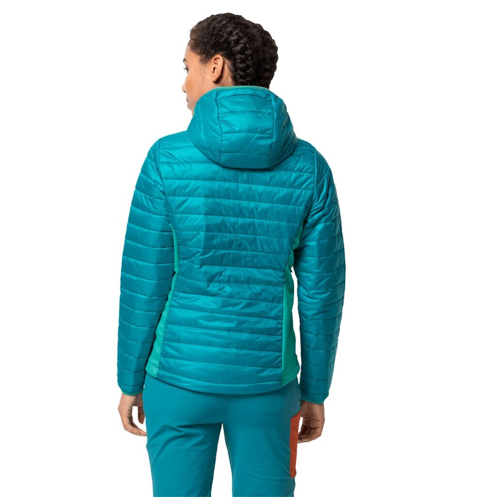 Chaquetas Aislantes Jack Wolfskin Routeburn Mujer Azules Oscuro | HO7205163