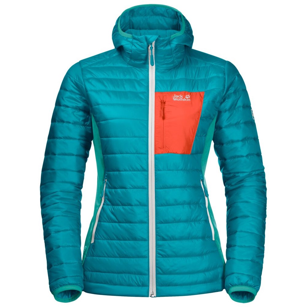 Chaquetas Aislantes Jack Wolfskin Routeburn Mujer Azules Oscuro | HO7205163