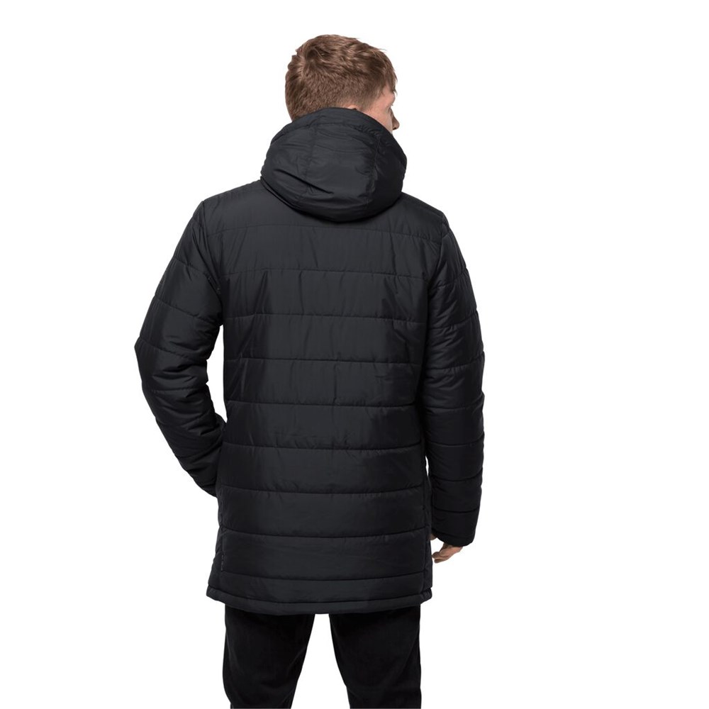 Chaquetas Aislantes Jack Wolfskin Svalbard Hombre Negros | BU5794803