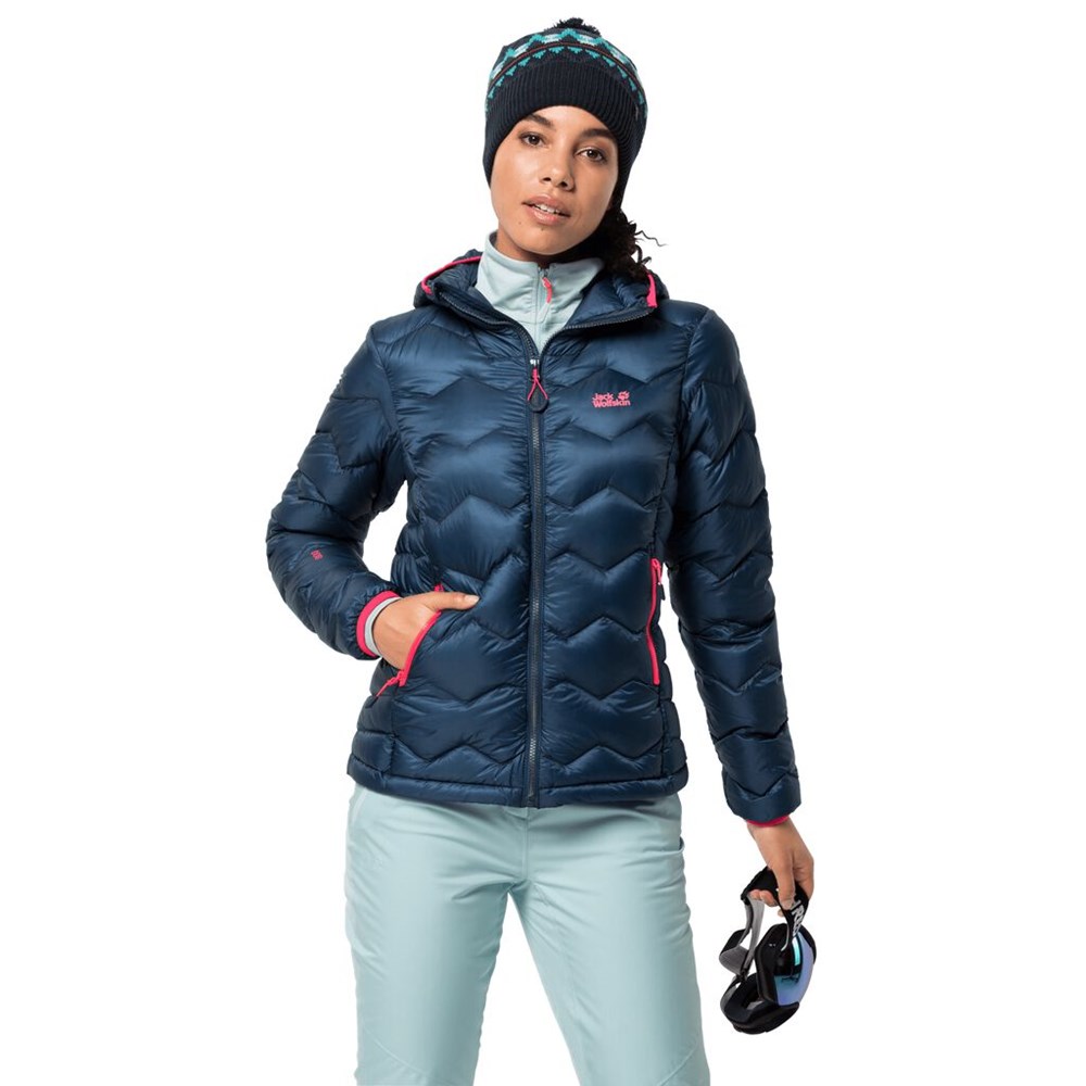 Chaquetas De Esquí Jack Wolfskin Argo Peak Mujer Azules Oscuro | JW4957201