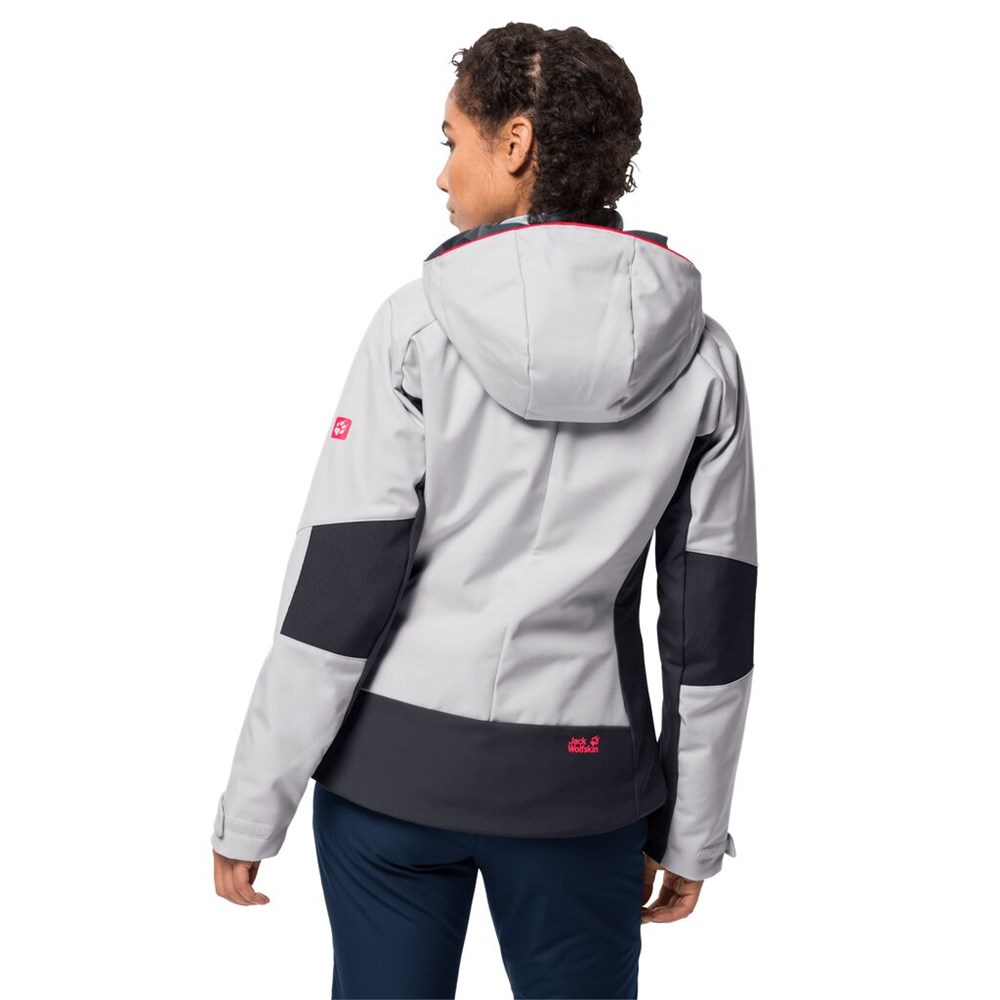 Chaquetas De Esquí Jack Wolfskin Monterosa Mujer Blancos | CP6249851